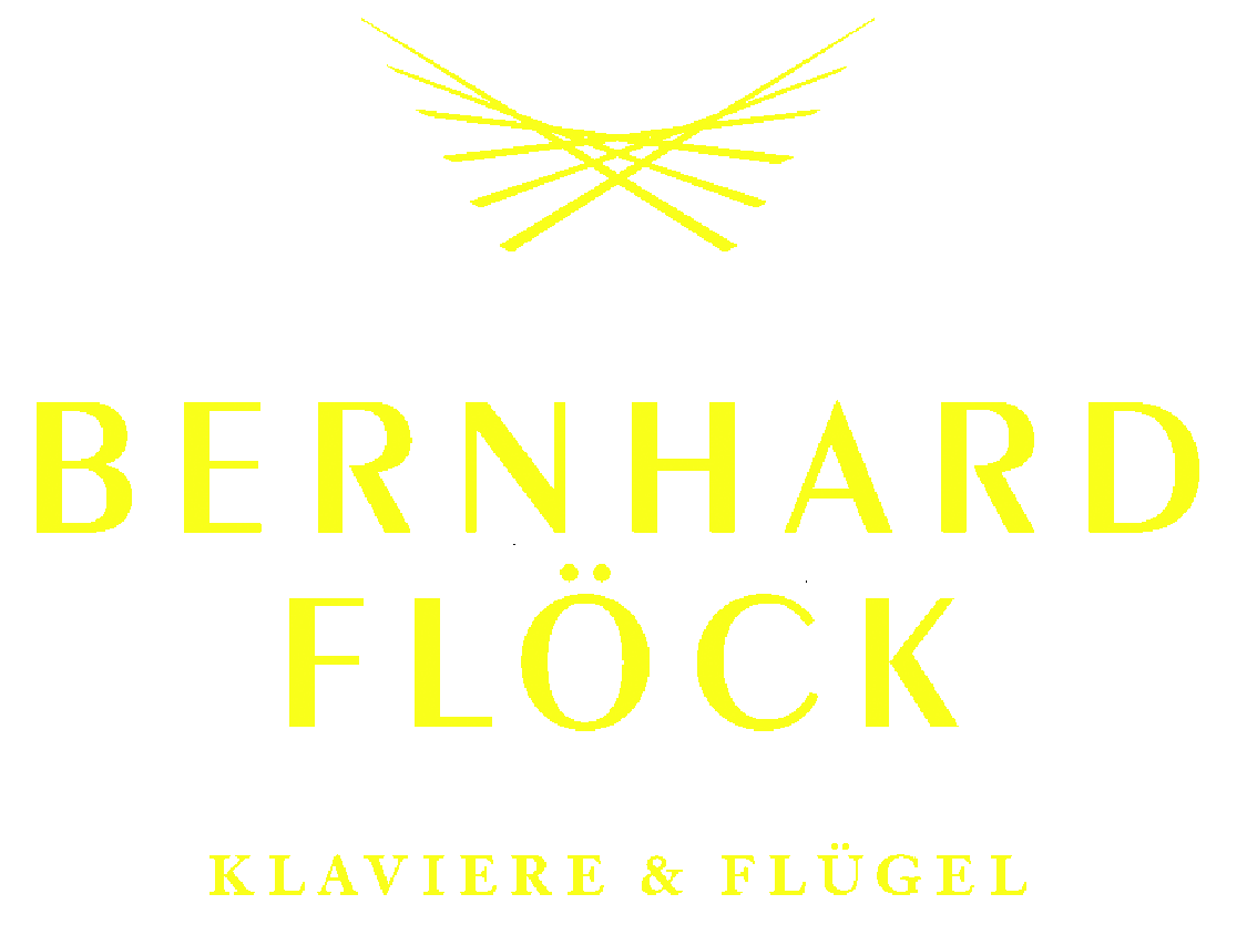 Logo Piano Floeck gelb